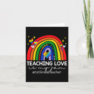Teaching Love Is My Jam 1st Grade Teacher Back To Card