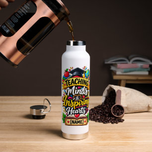 Teaching Minds & Inspiring Hearts Water Bottle