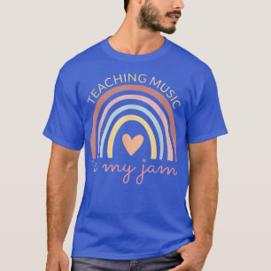 Teaching Music Is My Jam Musical Music Teacher Boh T-Shirt
