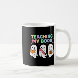 Teaching My Boos Soky Teacher Women Cute Ghost  Coffee Mug