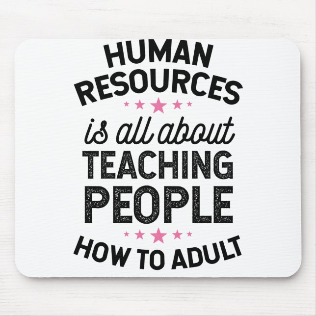 Teaching People How To Adult Mouse Mat (Front)