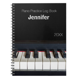 Teaching Piano, Piano Practice Log Book
