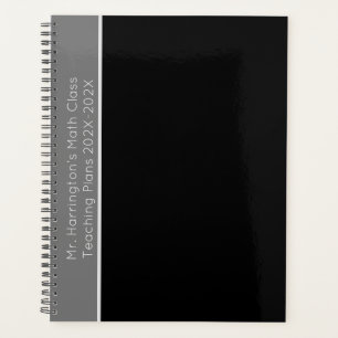 Teaching Plans Classroom Planner Minimalist Design
