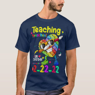 Teaching PreSchool On Twosday 22222 February 2nd P T-Shirt