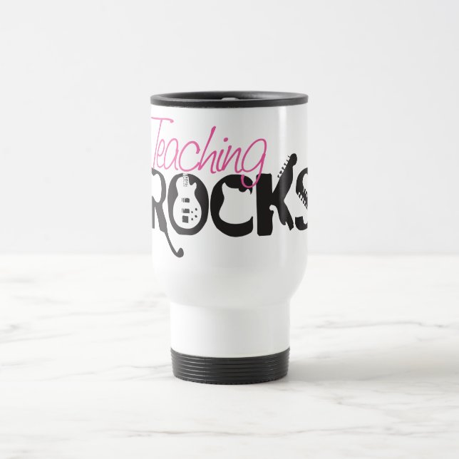 Teaching Rocks Travel Mug (Center)