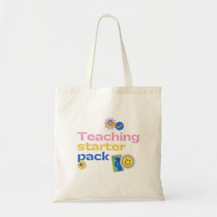 Teaching  starter  pack tote bag