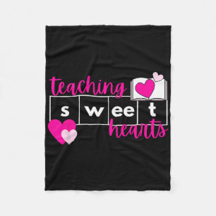 Teaching Sweethearts Reading Teacher Science Of Re Fleece Blanket