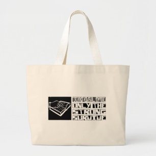 Teaching the Visually Impaired Survive Large Tote Bag