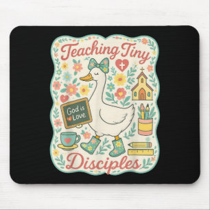 Teaching Tiny Disciples Christian Bible Teacher Go Mouse Mat