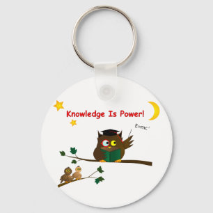 Teaching Wise Owl Key Ring