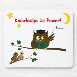 Teaching Wise Owl Mouse Mat