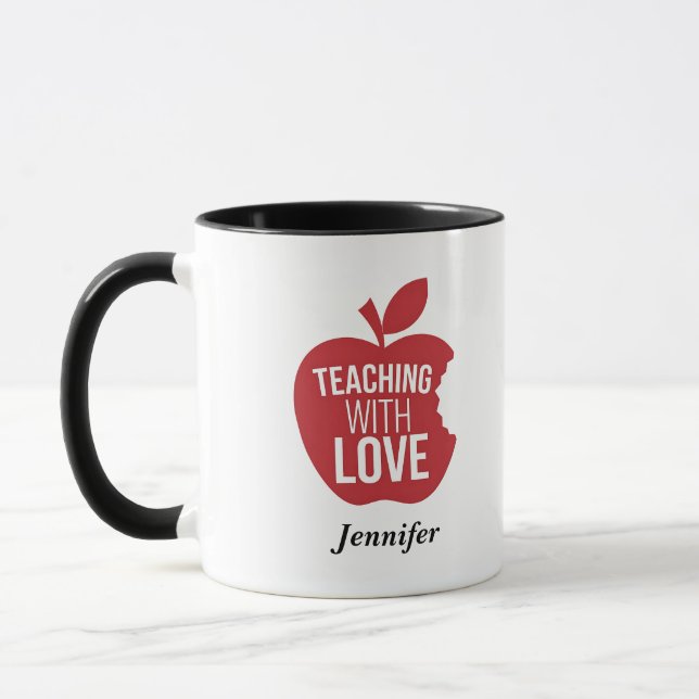 teaching with lover teacher's mug (Left)