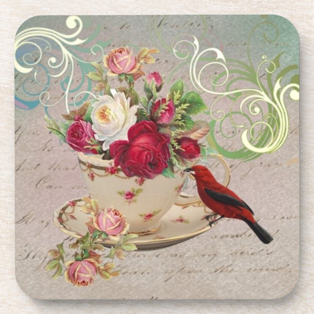 Teacup 1 coasters (Front)