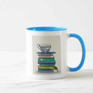 Teacup and Books 2 Mug