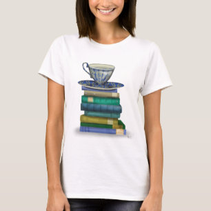 Teacup and Books 3 T-Shirt