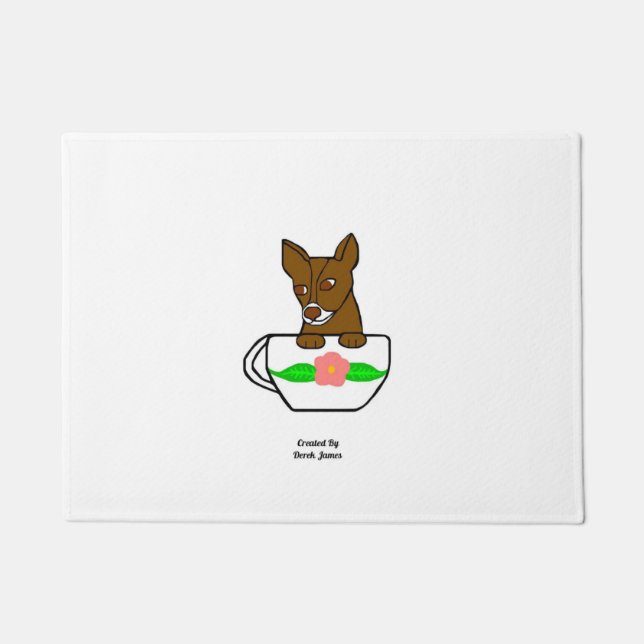 Teacup Chihuahua Doormat (Front)