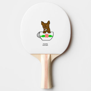 Teacup Chihuahua Ping Pong Paddle