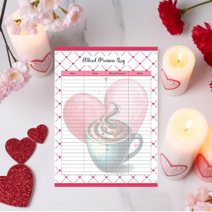 Teacup Cuties_ Blood Pressure Log Notepad