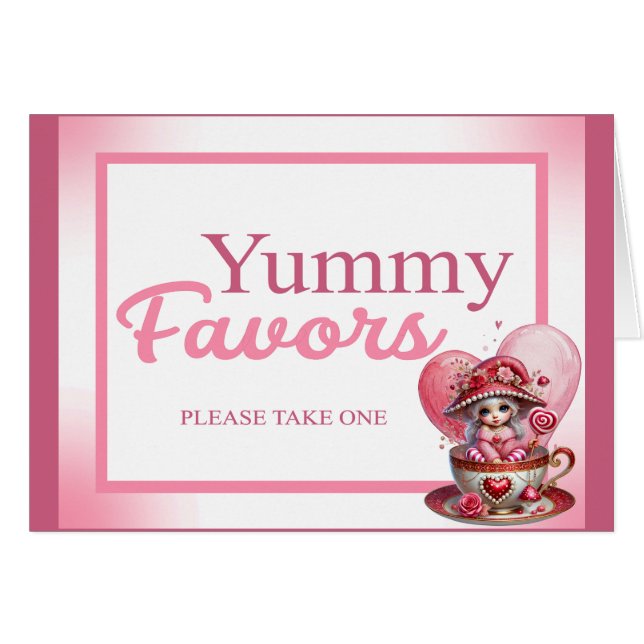 Teacup Cuties_ Favours Card (Front Horizontal)