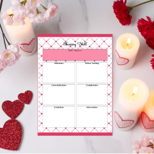 Teacup Cuties _ Nursing Skill Notepad