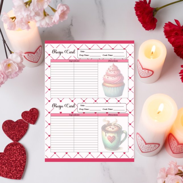 Teacup Cuties_ Recipe Cards Notepad (Creator Uploaded)