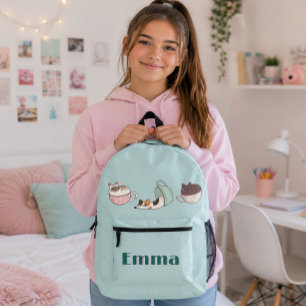 Teacup Kitties Printed Backpack