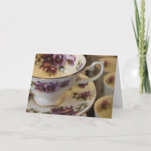 TEACUP NOTE CARDS & INVITATIONS