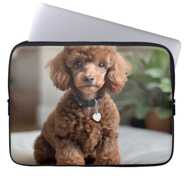 Teacup Poodle 2 Laptop Sleeve (Front)