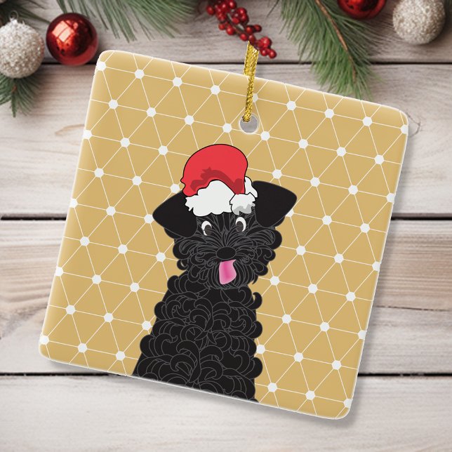 Teacup Poodle Christmas Pet Ornament (Creator Uploaded)