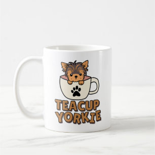 Teacup Yorkie puppy  Coffee Mug