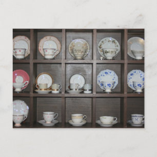 Teacups Postcard
