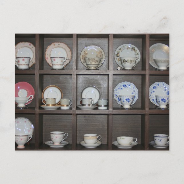 Teacups Postcard (Front)