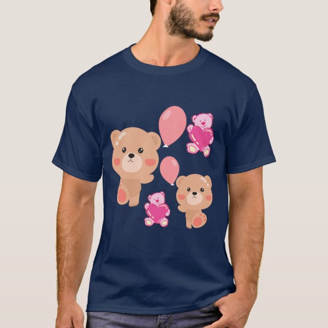 Teady bear  T-Shirt (Front)