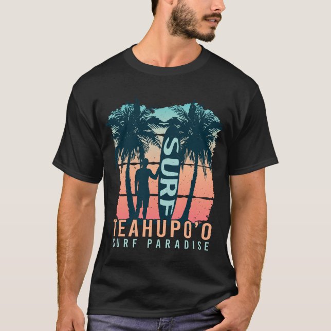 Teahupoo-Tahiti-Surf-Paradise-Tee-21862946 T-Shirt (Front)