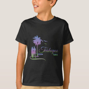 Teahupoo Tahiti Surfing French Polynesia T-Shirt