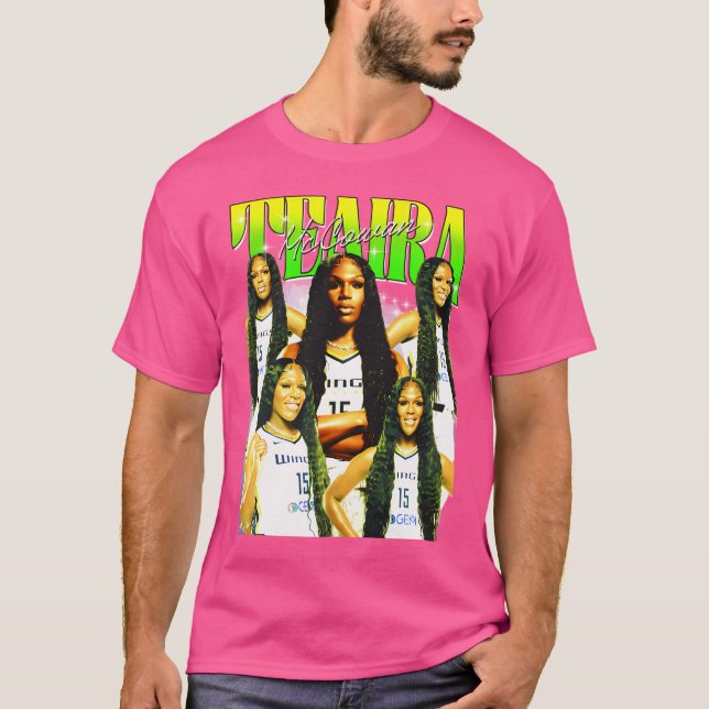 Teaira Mccowan - Dallas Wings T-Shirt (Front)