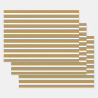 Teak Neutral Stripes