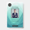 Teal Abstract Employee Photo Identification ID