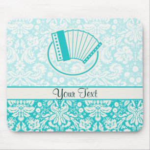 Teal Accordion Mouse Mat