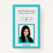 Teal add photo logo identification