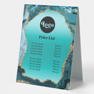Teal Agate Faux Foil Price List