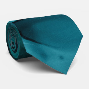 Teal agate tiled pattern Wedding neck tie