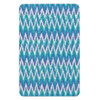 Teal and Amethyst iKat ZigZag pattern