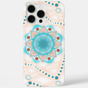 Teal and Brown Pastel  iPhone 16 Pro Max Case