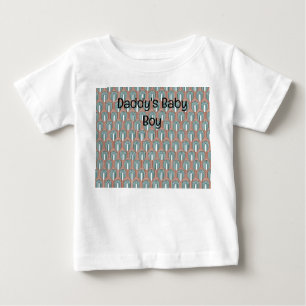 Teal and Copper Baby T-Shirt