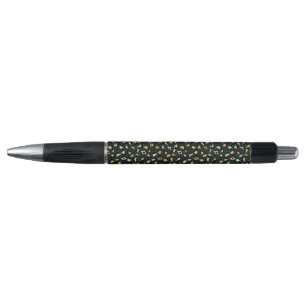Teal and Gold Leopard Series Design 1