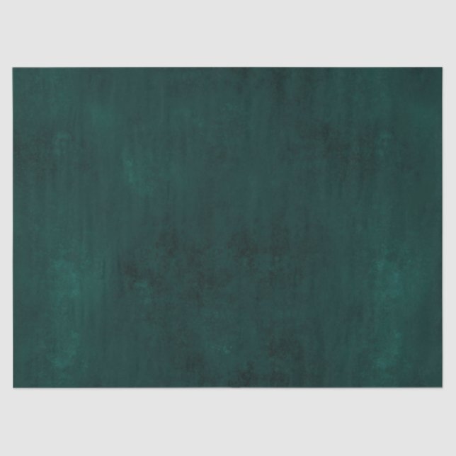 Teal and Gold Leopard Series Design 2 Tissue Paper (Front)