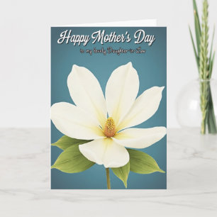 Teal And Gold Mothers Day Card
