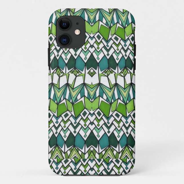 Teal and Green iPhone 5 Case (Back)