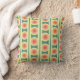 Teal and pink retro pillow (Blanket)